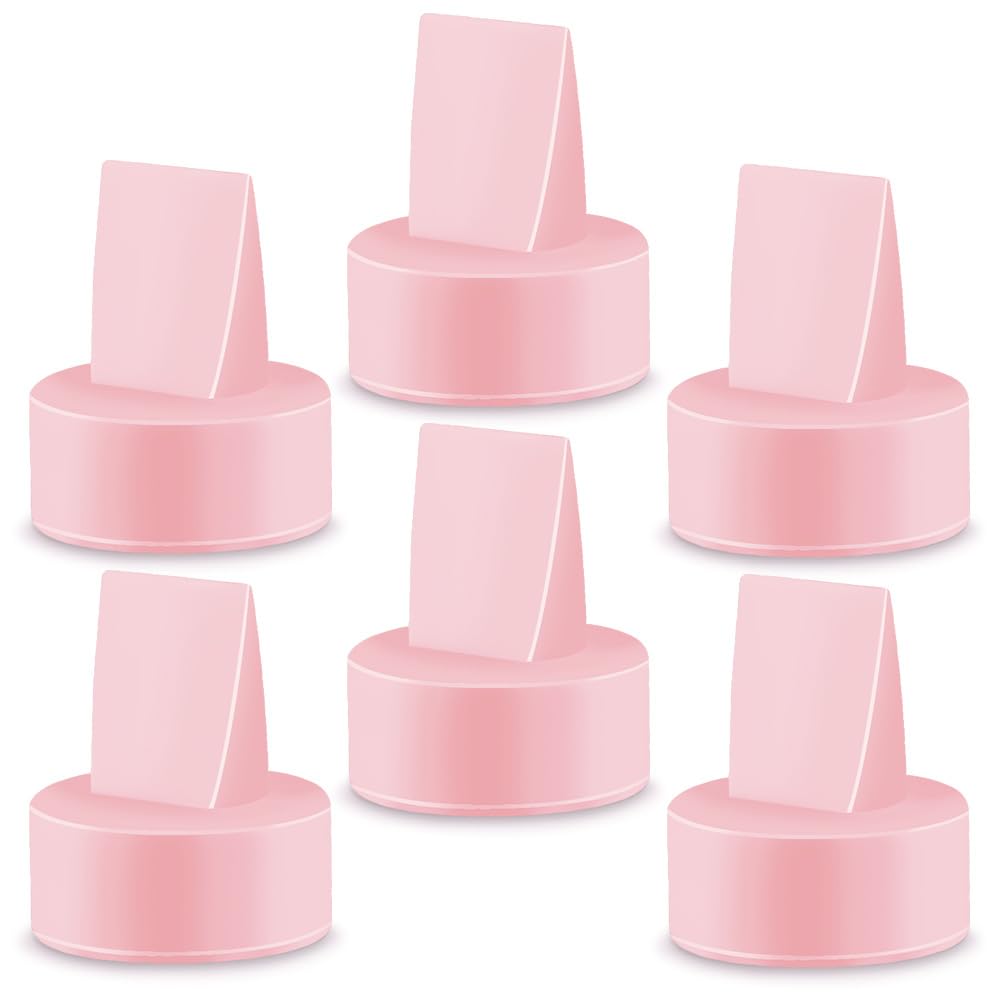 Maymom Duckbill Valves Compatible with Spectra S1 Spectra S2 Spectra 9 Plus Synergy Gold Not Original Spectra Replacement Pump Parts (Pink, 6ct)