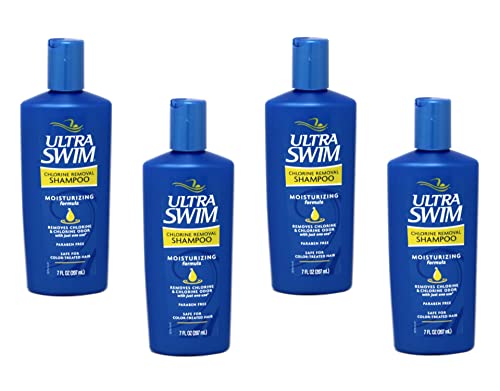 UltraSwim Chlorine Removal Moisturizing Shampoo, 7 oz., 4 Pack
