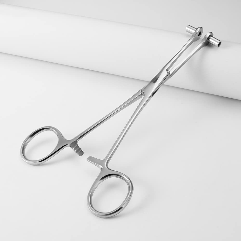 TcJ-Chen Septum Forceps Clamp Pliers Tool with 14G 16G 18G 20G Needles for Belly Nose Ear Tongue Lip Body Piercing