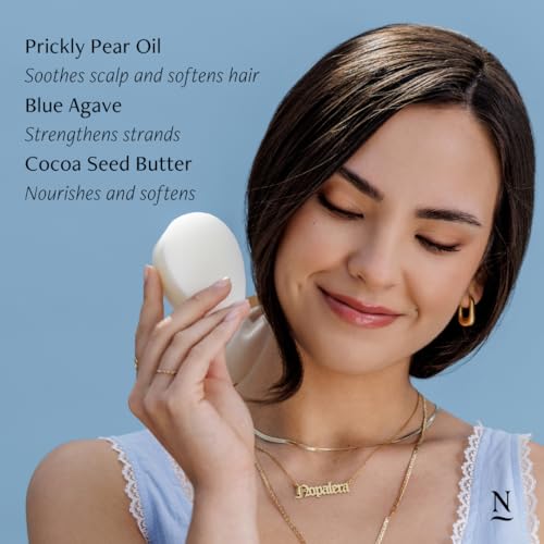 Nopalera Conditioner Bar - Balance and Repair, For Oily Hair, Color Safe, Paraben Free, Silicone & Sulfate Free, Made With Prickly Pear Oil (2.8 oz)