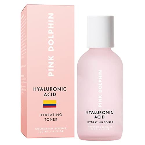 Hyaluronic Acid Hydrating Facial Toner | Hydrating Toner for Face | Vitamin C Collagen Boost | Witch Hazel | Vegan & Gluten Free | All Skin Types | Face Toner | Colombian Skin Care | 4oz