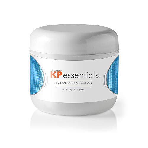 KP Essentials - Keratosis Pilaris Exfoliating Cream - Clear Red Bumps on Thighs and Arms For Confident Clear Skin - 4oz (1 Bottle)