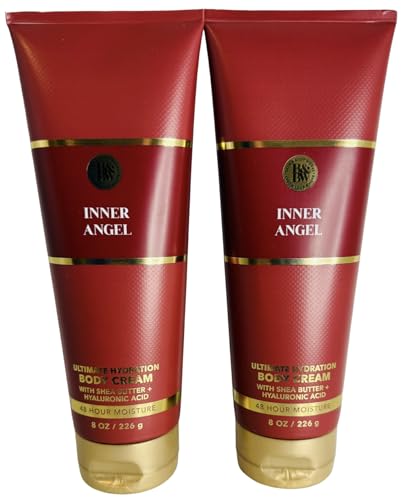 Bath & Body Works Womens Inner Angel Ultimate Hydration Body Cream 8 Ounces Pack of 2
