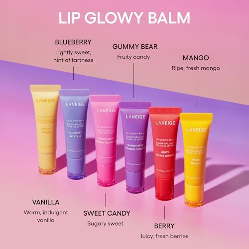 LANEIGE S’more Kisses Set: Hydrating Chocolate Lip Sleeping Mask & Vanilla Lip Glowy Balm