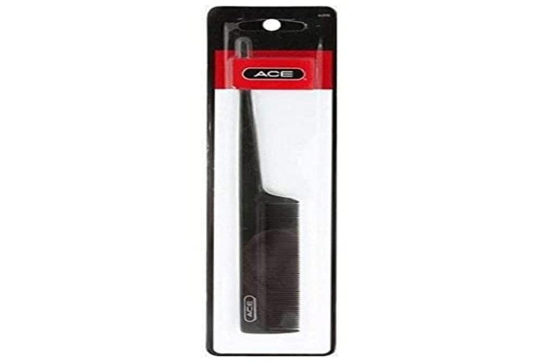 Goody Ace Comb, Tail, Black, 8 Inch