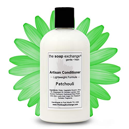 The Soap Exchange Hair Conditioner - Patchouli Scent - Hand Crafted 12 fl oz / 354 ml Natural Artisan Hair Care