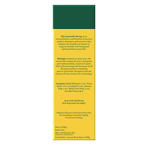 Biotique Pineapple Fruit Enzyme Cleanser (Combo/Oily Skin) 120 ml