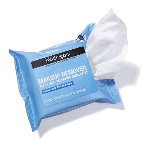 Neutrogena Cleansing Makeup Wipes Remover Facial 25ct. with Alive Intensity Tri-Booster Radiance Moisturizer 1.7 FL OZ Set (Neutrogena Remover Wipes + Tri-Booster Alive Intensity)