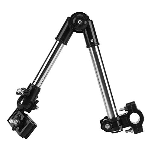Umbrella Holder for Stroller, 360° Adjustable Bike Umbrella Stretch Mount Stand Holder Baby Stroller Pram Chair(Black)