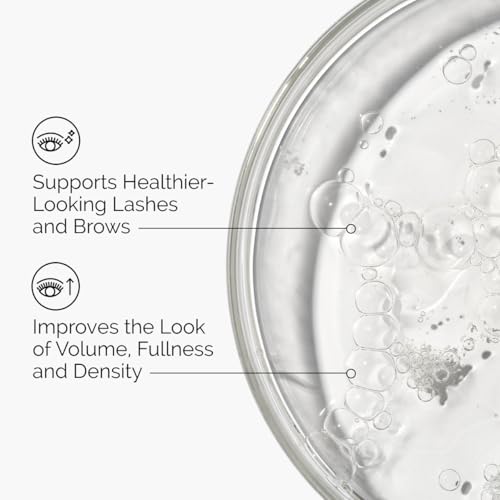 The Ordinary Multi-Peptide Lash and Brow Serum, Peptide-Powered Formula for Thicker, Fuller Looking Lashes & Brows, 0.16 Fl Oz