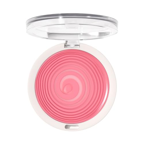 Morphe Huephoric Rush 3-in-1 Silk Cream Blush - Cream-to-Matte Buildable Blush for Cheeks - Primes, Hydrates & Blurs Skin for a Supple-Matte Finish - Pleasured (0.28 Ounce)