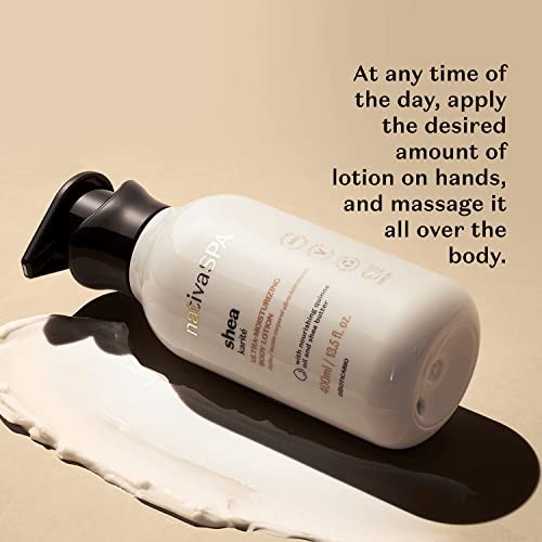 Nativa SPA Shea Moisturizing Body Lotion, 400ml | 13.5 fl.oz