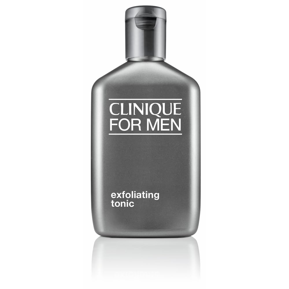 Clinique For Men Exfoliating Tonic | Unclogs Pores + Preps For Shaving, 6.7 Fl Oz