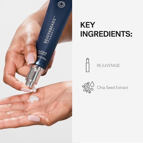 MONAT Rejuvabeads® Infused w/Rejuveniqe® - A Revolutionary Leave-in Split End Mender. Lightweight Serum Instantly Repairs Split Ends & Leaves Healthier-Looking Hair. - Net Wt. 70 ml / 2.4 fl. oz.