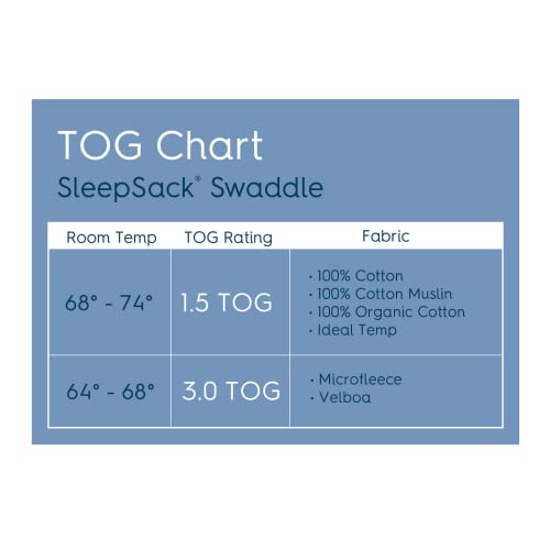 HALO 100% Cotton Sleepsack Swaddle, 3-Way Adjustable Wearable Blanket, TOG 1.5, Cream, Newborn, 0-3 Months