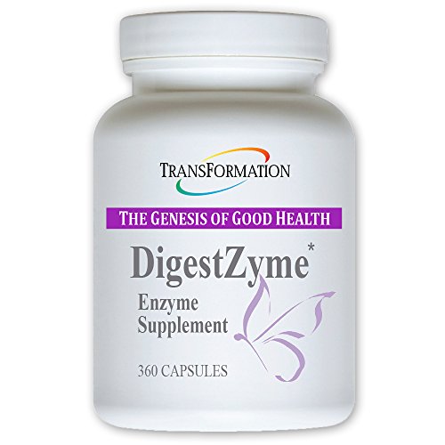 TRANSFORMATION THE GENESIS OF GOOD HEALTH Enzymes for Kids - Natural DigestZyme Supplement Formula for Overal Health, Nutrient Absorption, Support Digestion During Pregnancy & Lactation, 360 Capsules