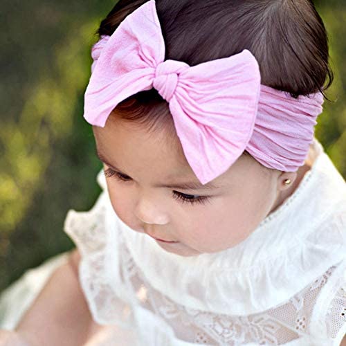 kangaroo 25 Colors Baby Bows Headbands For Baby Girls,Newborn Infant Toddler Hairbands and Child Hair Accessories