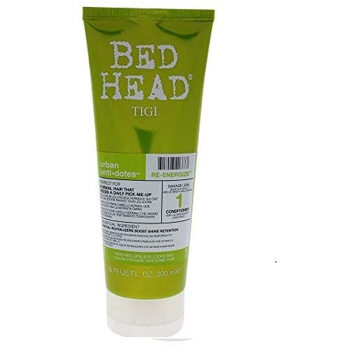TIGI Bed Head Re-energize Conditioner for Dull & Dry Hair 200 ml; Urban Antidotes Level 1; safe for coloured hair