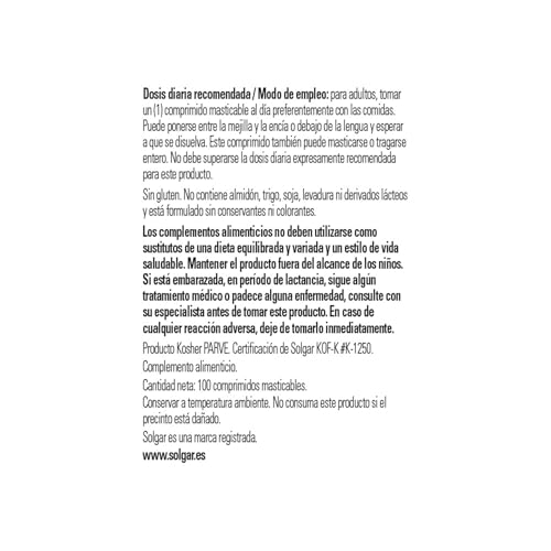 Solgar Vitamin B12 1000 mcg, 100 Nuggets - Energy Production, Red Blood Cells - Healthy Nervous System - Promotes Cardiovascular Health - Vitamin B - Non-GMO, Gluten Free, Kosher - 100 Servings