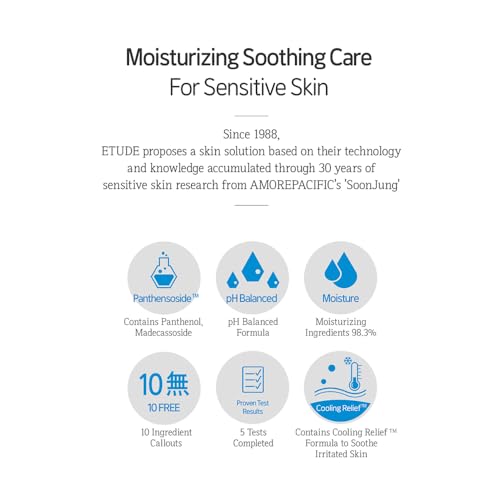 ETUDE Soonjung pH5.5 Relief Toner 200ml (New Version) | Skin Care Solution | Low PH Toner for Sensitive Skin | Non-Comedogenic, Hypoallergenic & Fragrance Free Moisturizer for Face