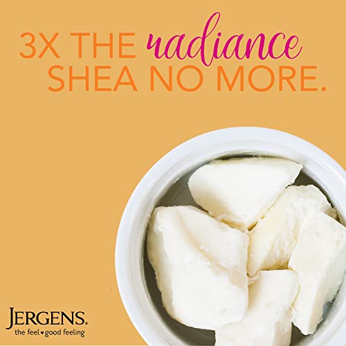 Jergens Shea Butter Deep Conditioning Moisturizer, Travel Size Deep Conditioning Moisturizer, 3X More Radiant Skin, 3 Ounces, with Pure Shea Butter, Dermatologist Tested