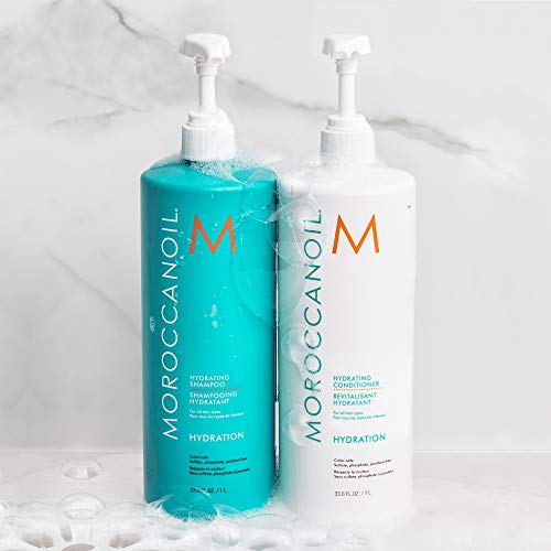 Moroccanoil Hydrating Shampoo and Conditioner Bundle, 33.8 Fl. Oz. Set