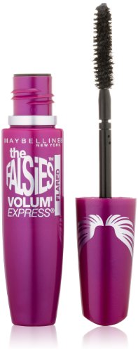 Maybelline New York Volume' Express Falsies Flared Washable Mascara, Blackest Black 286, 0.31 Fluid Ounce