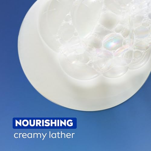 NIVEA Pampering Coconut and Almond Milk Body Wash with Nourishing Serum, Moisturizing Body Wash for Women, Enriched with Provitamin B5 and Vitamin E, 20 Fl Oz Bottle