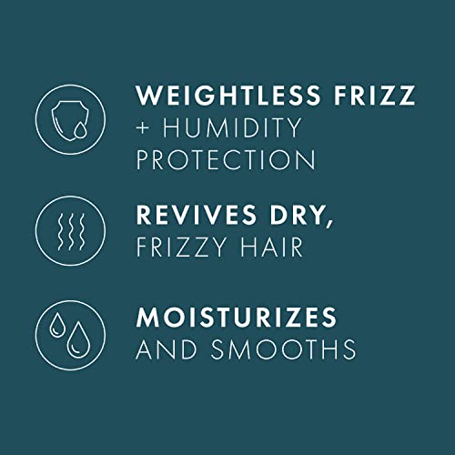 Nexxus Ultralight Smooth Conditioner Weightless for Dry and Frizzy Hair Smooth Hair Treatment to Block Out Frizz Against Humidity 13.5 oz