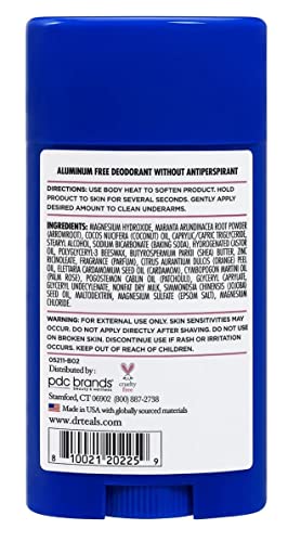 Dr. Teal's Rose & Milk Deodorant Gift Set (2 Pack, 2.65oz Ea) - Rose & Milk Formula - Aluminum Free with Magnesium - Essential Oils, Shea Butter & Arrowroot Powder Absorb Moisture, Keep Skin Healthy