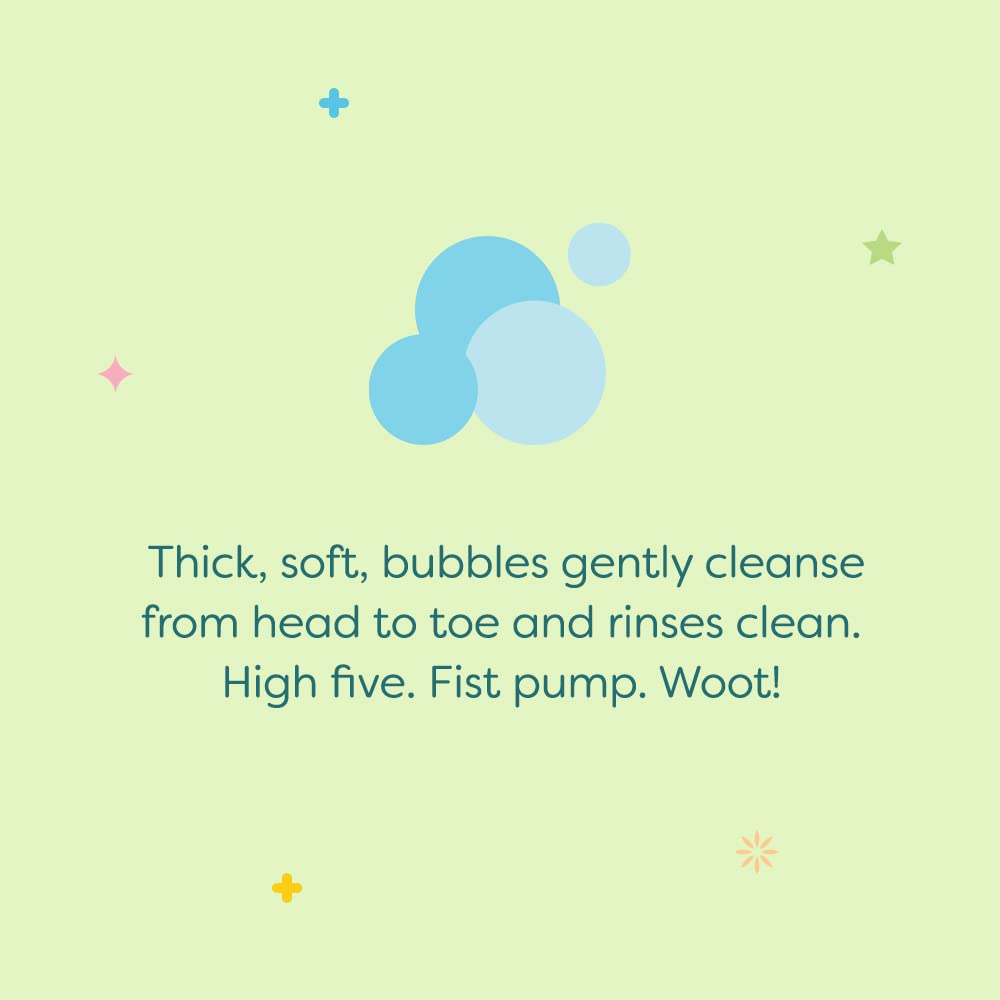 Babyganics Baby Bubble Bath, Fragrance Free, 20oz Bottle, (Pack of 2)