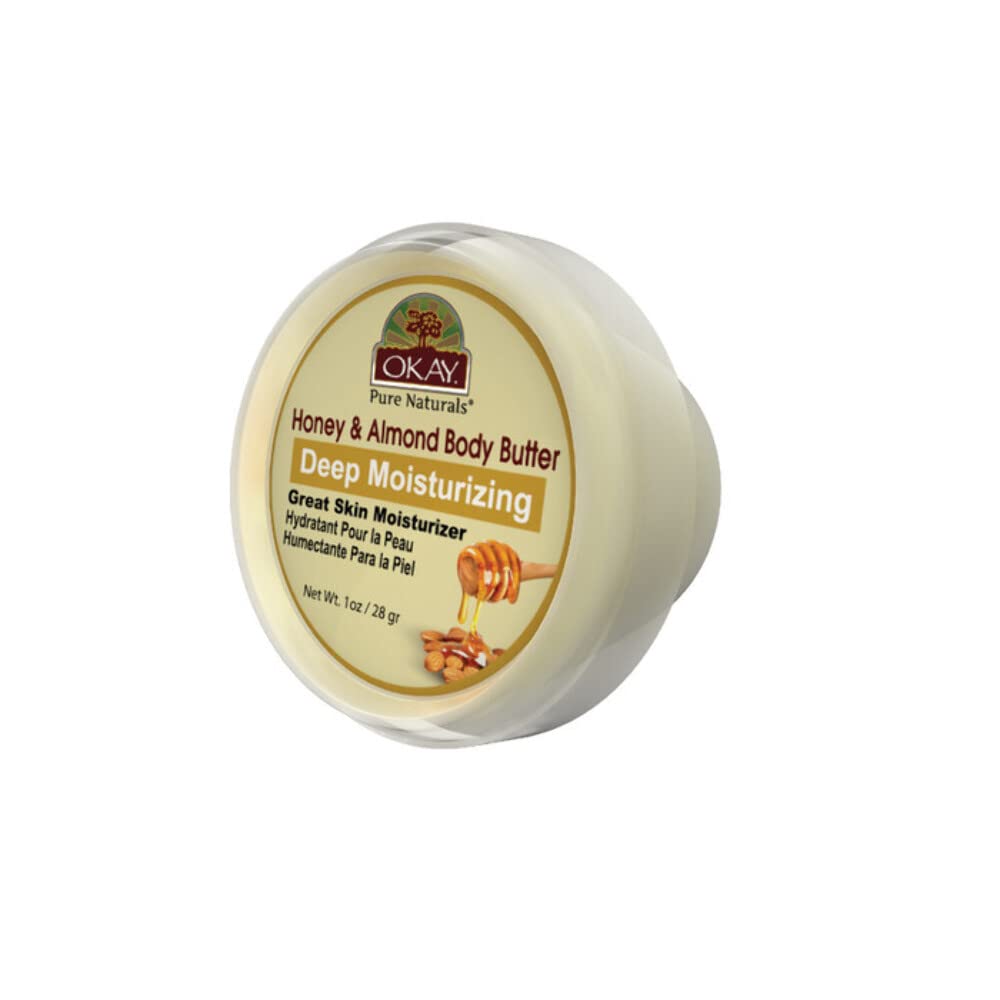 Okay Almond Butter 100% Natural Smooth, 1 Ounce