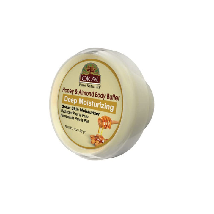 Okay Almond Butter 100% Natural Smooth, 1 Ounce