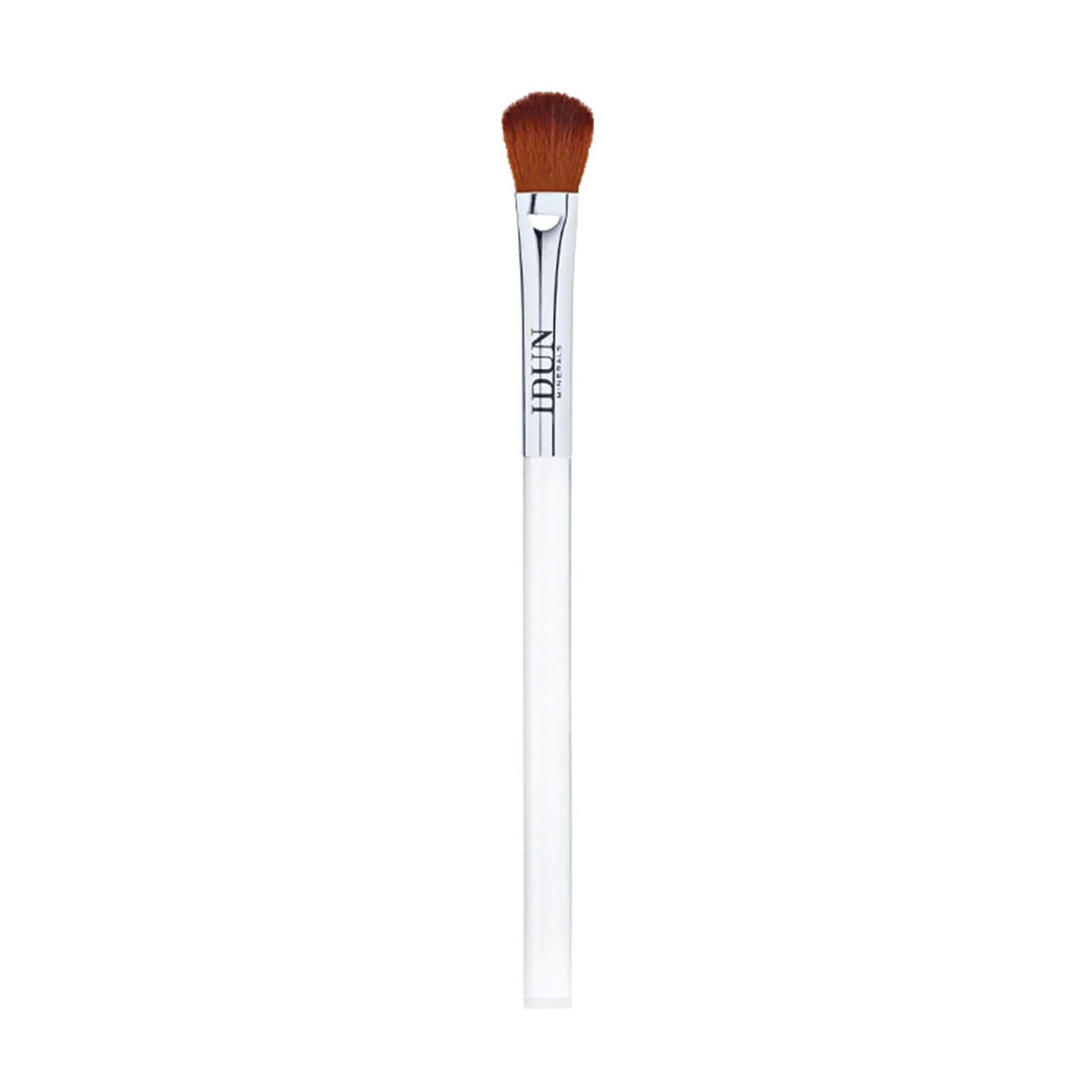 Idun Minerals Blending Brush - for Blending & Highlighting Eyeshadows - for A Smooth Flawless Finish - Premium Quality Synthetic Taklon Bristles - 100% Vegan, Hypoallergenic, Cruelty Free - No Shed