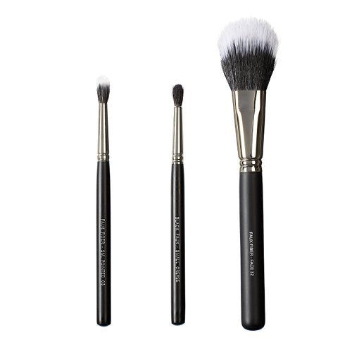 Makeover BKFT56 Vegan Love Faux Black Brush Set