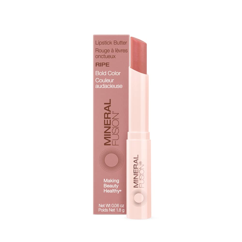 Mineral Fusion Lipstick Butter, Ripe, .14 Ounce