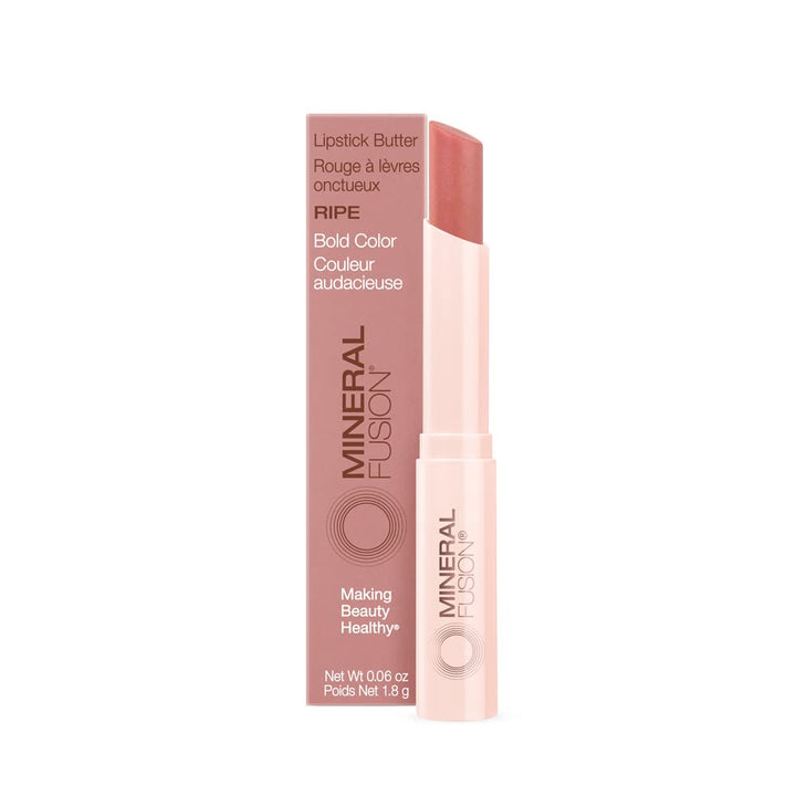 Mineral Fusion Lipstick Butter, Ripe, .14 Ounce
