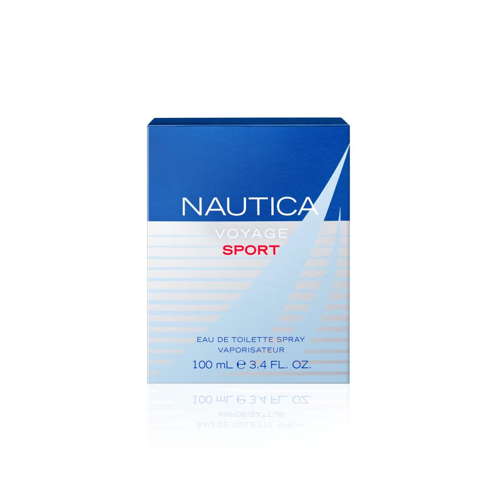 NAUTICA Voyage Sport Wood Eau De Toilette For Men - 100Ml