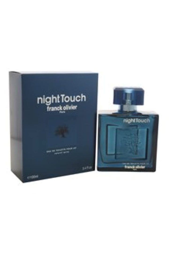 Franck Olivier Eau De Toilette Spray for Men, Night Touch, 3.4 Ounce