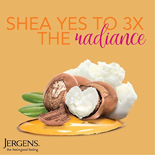 Jergens Shea Butter Deep Conditioning Moisturizer, Travel Size Deep Conditioning Moisturizer, 3X More Radiant Skin, 3 Ounces, with Pure Shea Butter, Dermatologist Tested