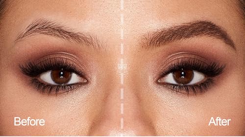 Easilydays Ultra-Fine Liquid Eyeliner & Eyebrow Pencil, 2 In 1high-Pigmented Multifunctional Wild Water Eyebrow Pencil, Felt-Tip Quick Drying Waterproof Eye Liner Pen Women Perfect Eye Makeup (04)