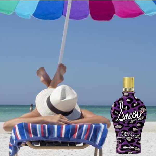 Supre - Snooki Ultra Dark 70XBlack Bronzer w/ Skin Firm & Toning -