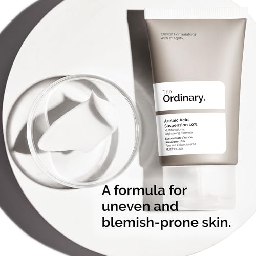 The Ordinary Azelaic Acid Suspension 10%, Formula for Uneven and Blemish-Prone Skin, 1 Fl Oz