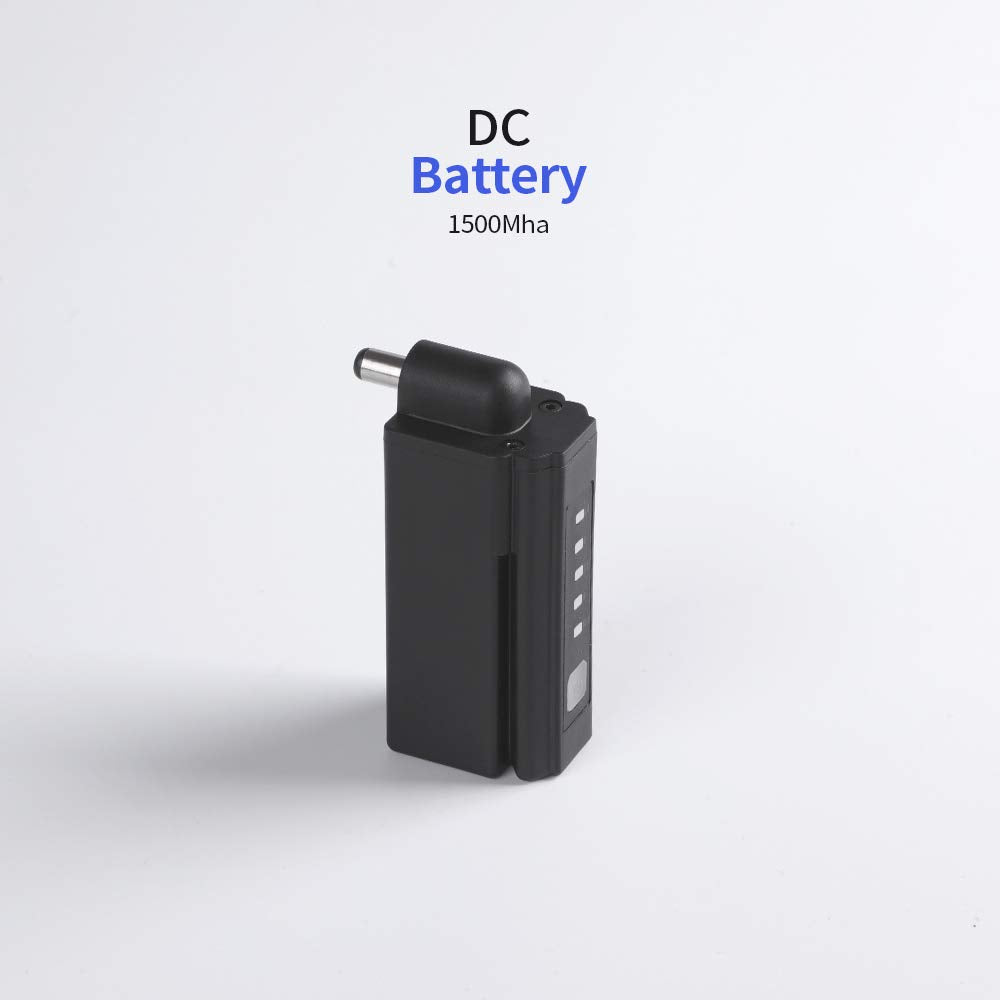 Hawink Wireless Mini Tattoo Battery Dedicated 3.7V Lithium Battery 1500mAh, 3 Hours Continuous Power Supply for Tattoo Gun Pen DC5.5 Interface PR-BAT01-2