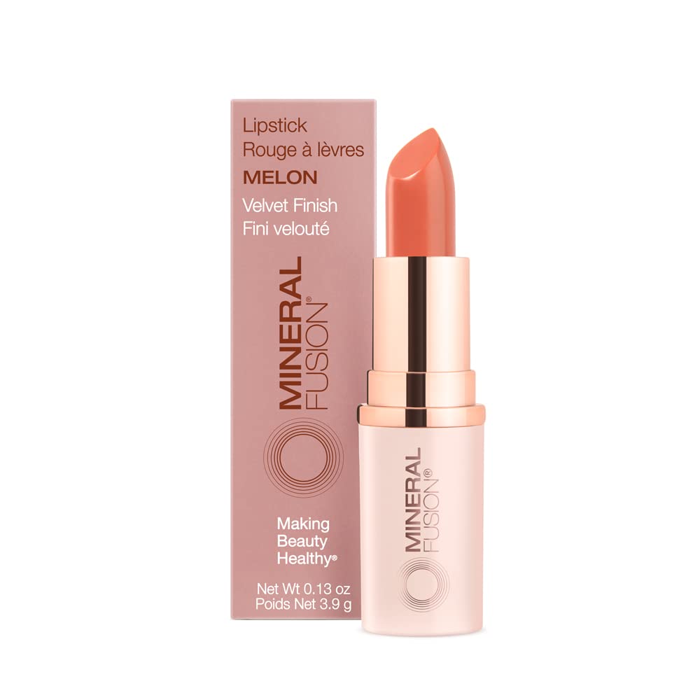 Mineral Fusion Lipstick, Melon, 04 Ounce (Packaging May Vary)