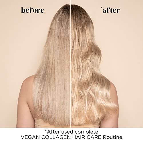 Pacifica Hair Mask - Vegan Collagen Hydrating Leave-In Repair Hair Mask Treatment -w/Ultra Restoring Peptides - for Very Dry Hair All Hair Types Clean Beauty Vegan & Cruelty-Free Dermatologist Tested