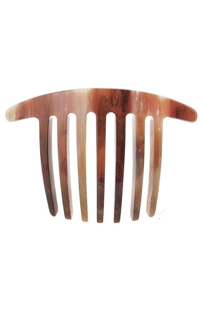 Caramel Horn : France Luxe Mini French Twist Comb - Caramel Horn