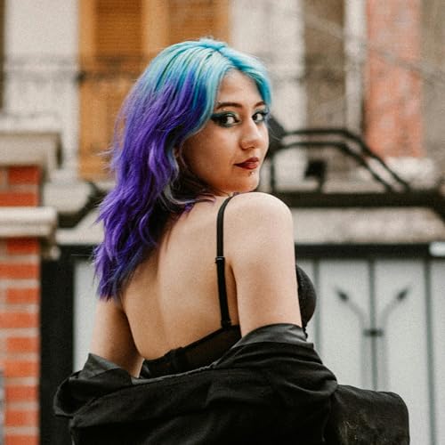 ARCTIC FOX Vegan and Cruelty-Free Semi-Permanent Hair Color Dye (8 Fl Oz, PURPLE AF)