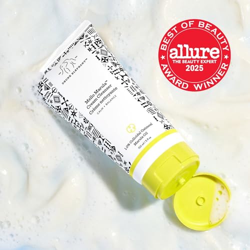 Drunk Elephant Mello Marula Cream Cleanser - 150 ml/5 fl oz - Calming Face Wash - Clean Clinical Skincare - Cruelty-Free - Dermatologist-Tested - Free of Essential Oils, Silicones, and Fragrance