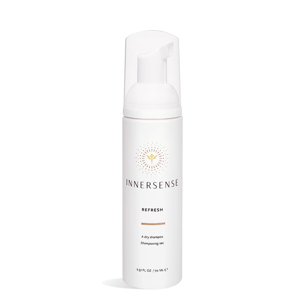 INNERSENSE Organic Beauty - Natural Refresh Dry Shampoo | Non-Toxic, Cruelty-Free, Clean Haircare (2.4 oz | 70 ml)